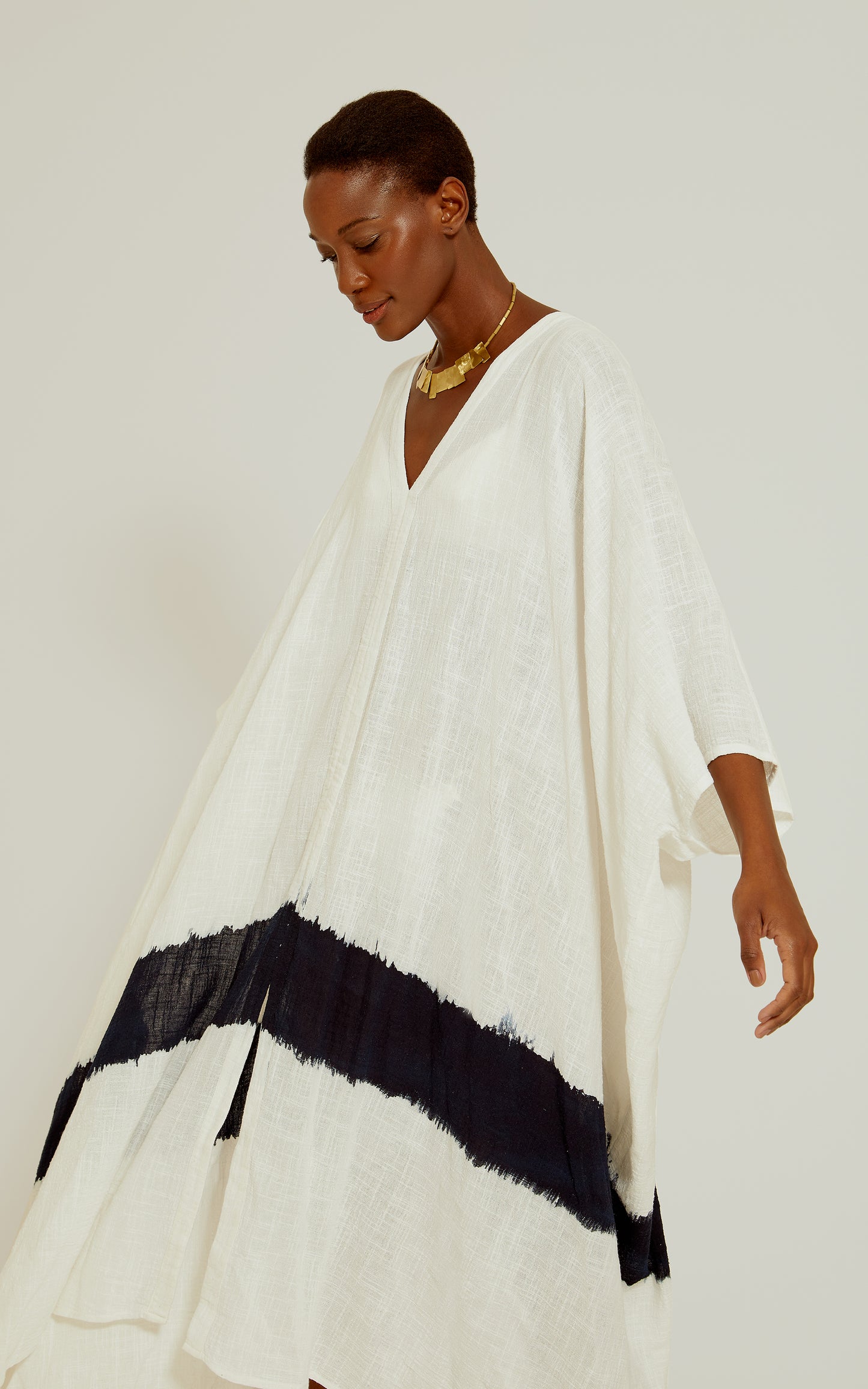 Iris midi shirt dress