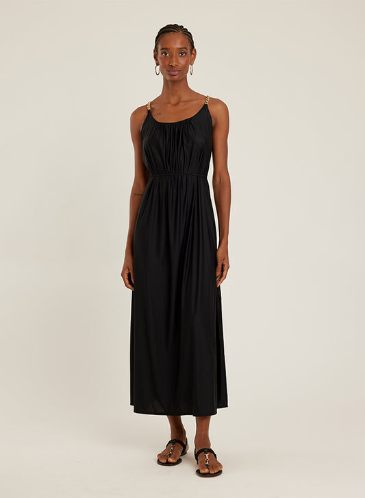 Iris midi shirt dress
