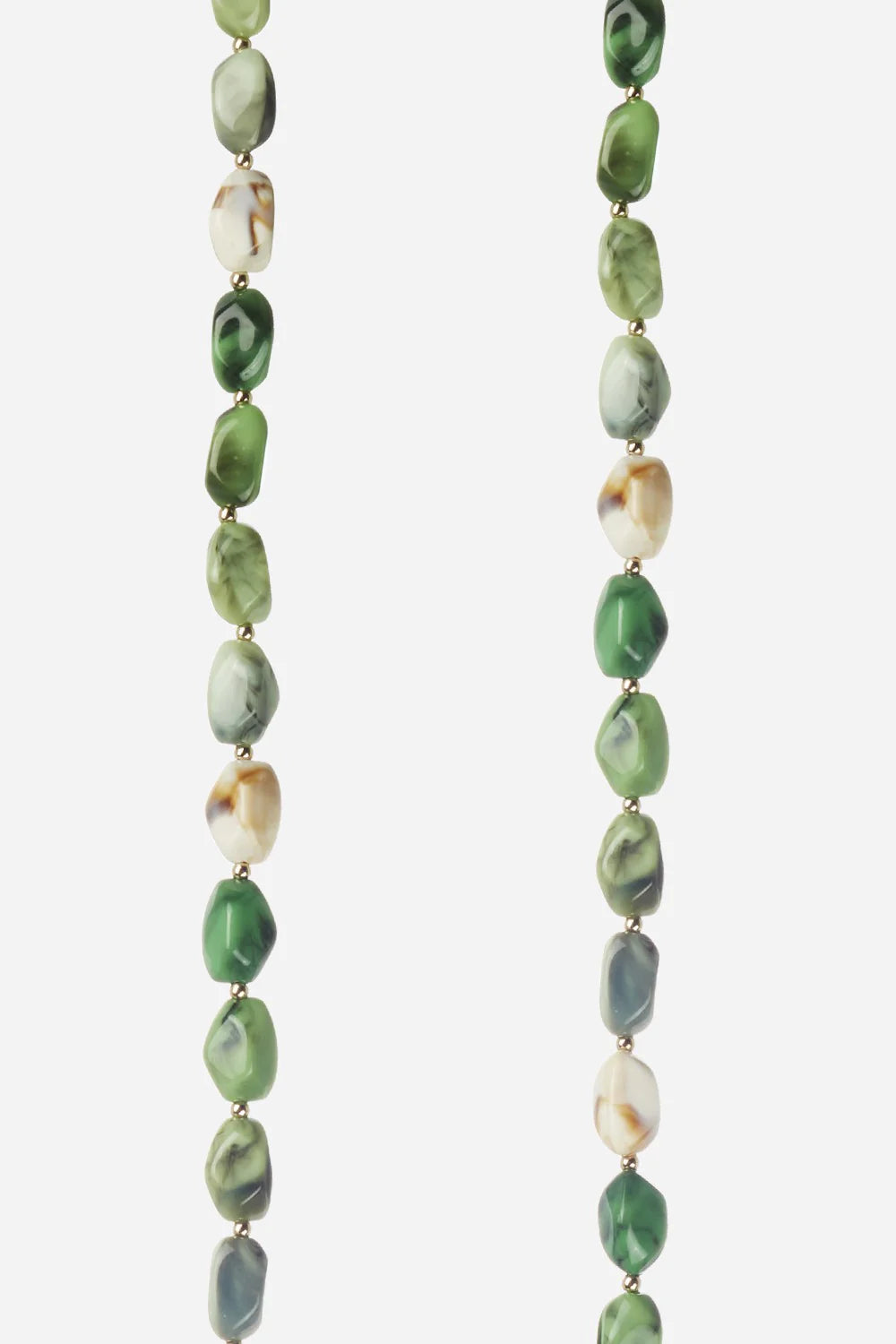 CHAINE LONGUE POLLY VERT 120 CM