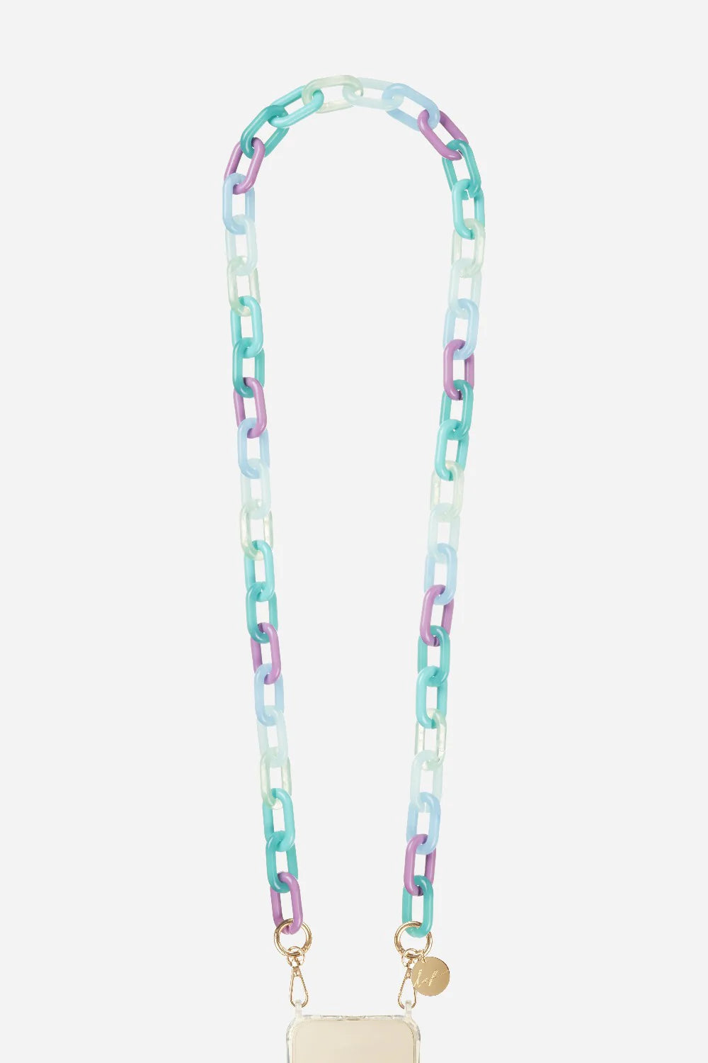 CHAINE LONGUE MOANA BLEU 120 CM