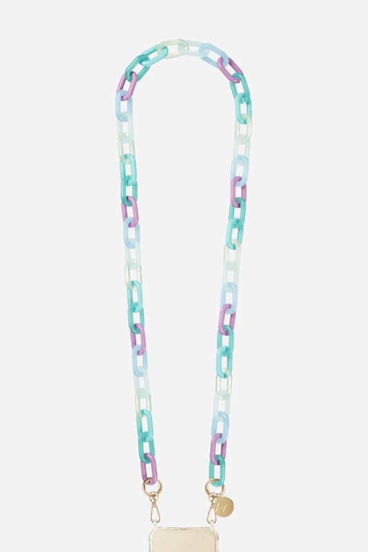 CHAINE LONGUE MOANA BLEU 120 CM