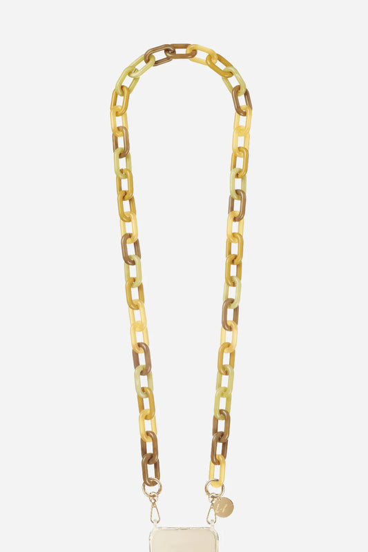 CHAINE LONGUE ALLY BEIGE 120 CM
