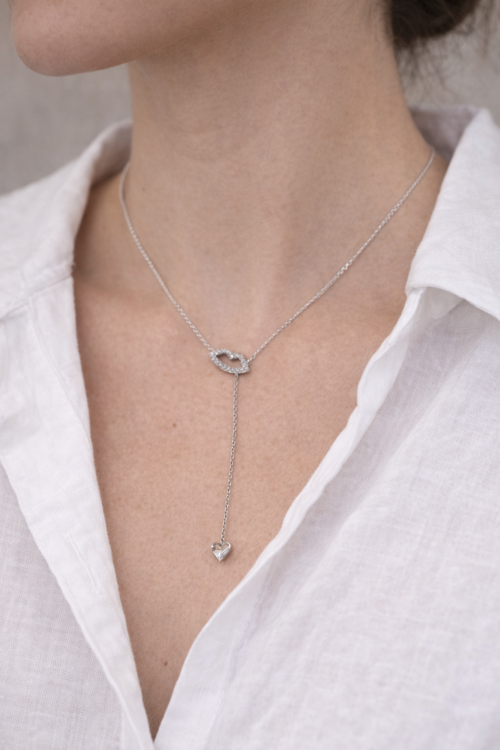 Collier KISS acier inoxydable argenté | WIP