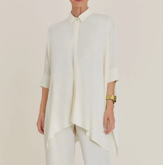 Iris midi shirt dress