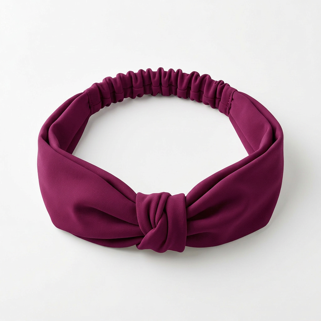 bandeau purple dream wi paris violet fuchsia lycra headband femme plage