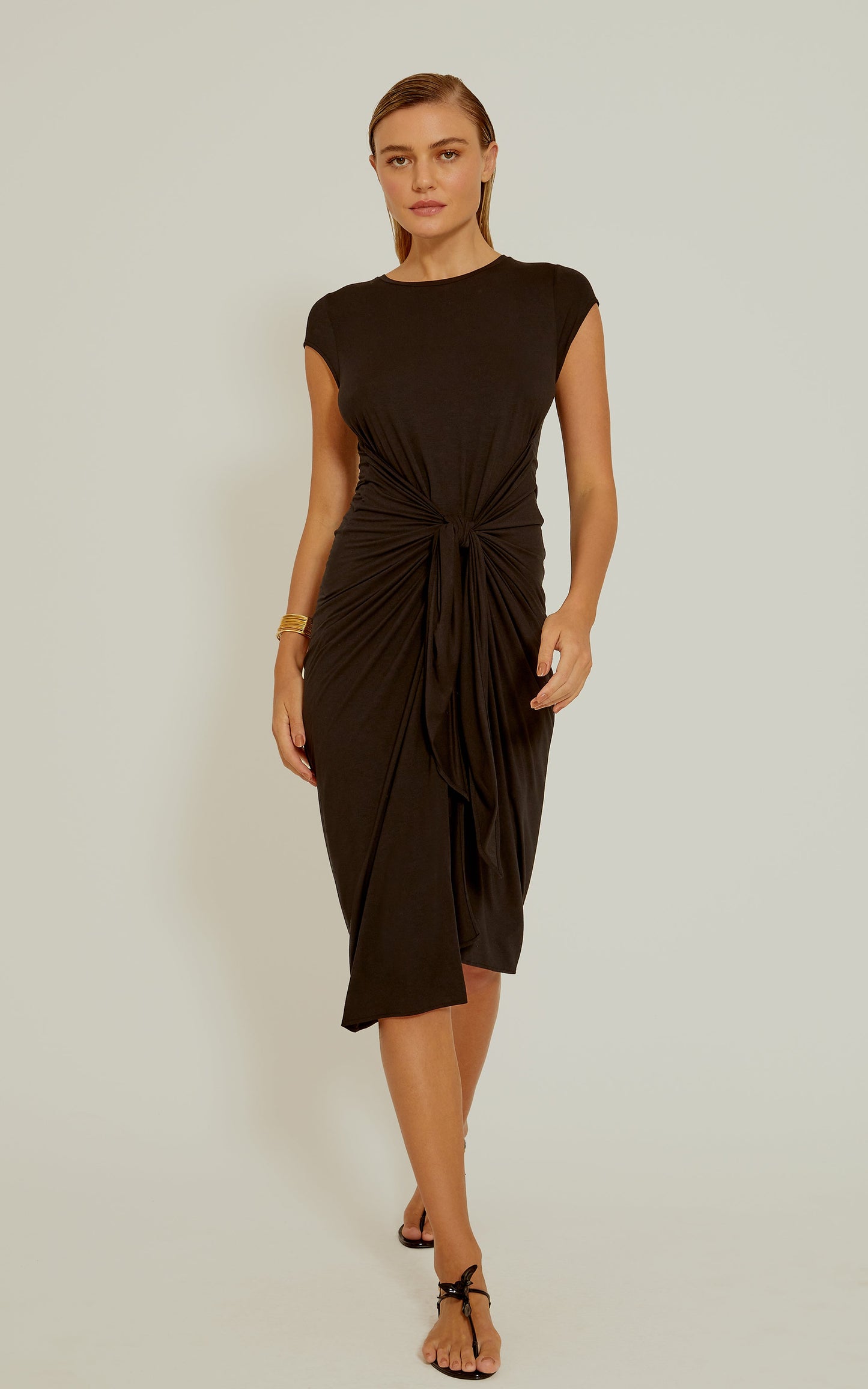 Black Pareo Dress