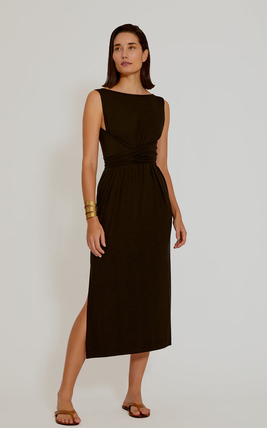 Black Midi Dress