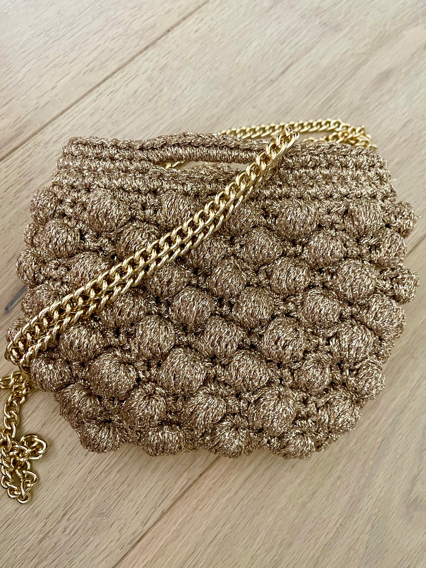 MINICHIC Black & Gold Clutch