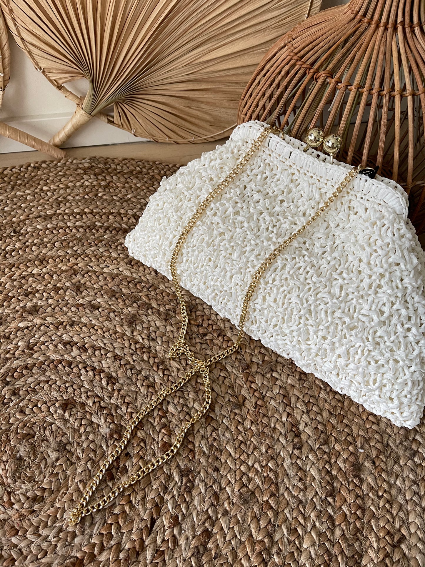 WALLET White Handbag