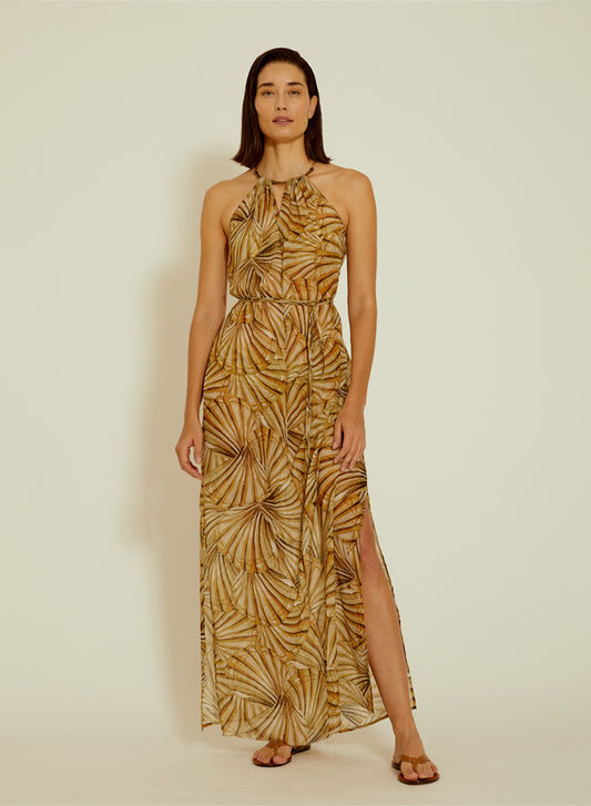 Amalfi Dress with Necklace Detail