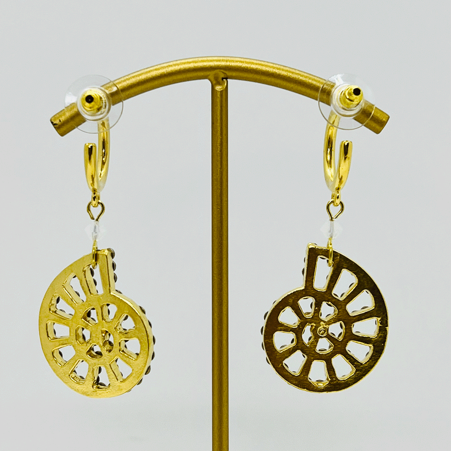 EKATERINI - Nautilus Earrings