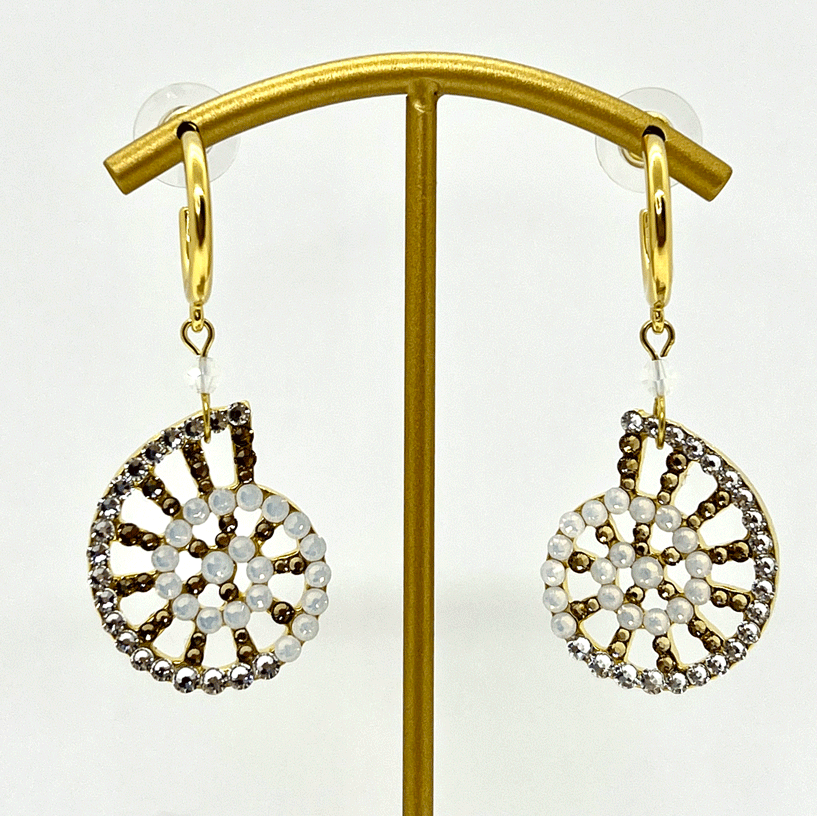 EKATERINI - Nautilus Earrings