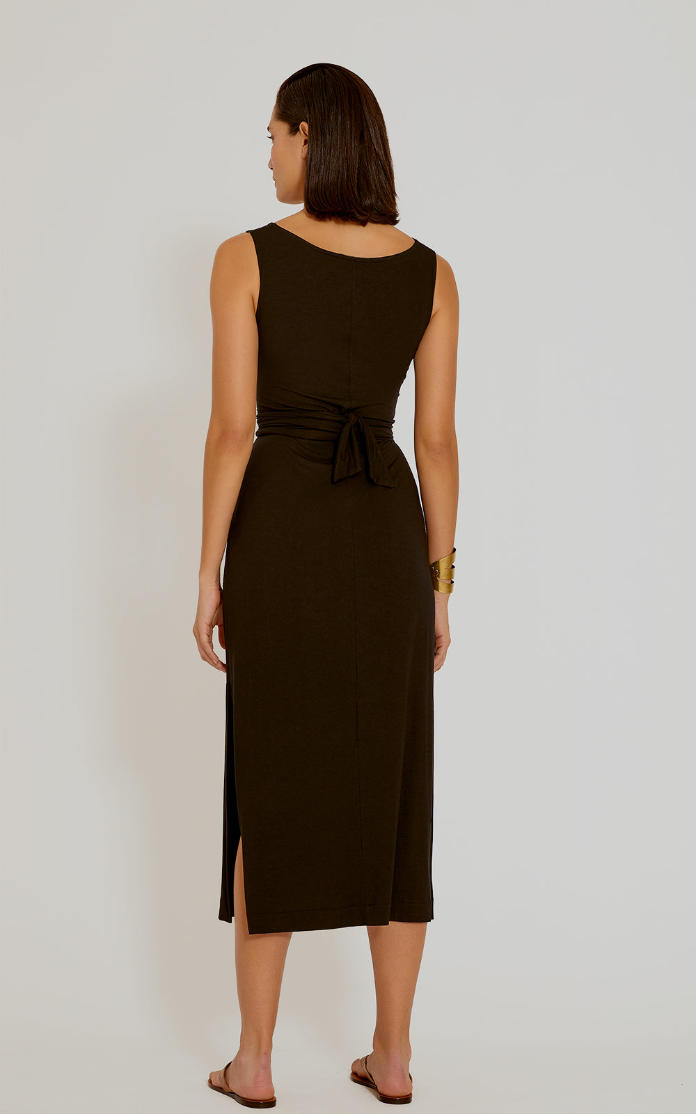 Sleeveless belted midi dress Lenny Niemeyer LN