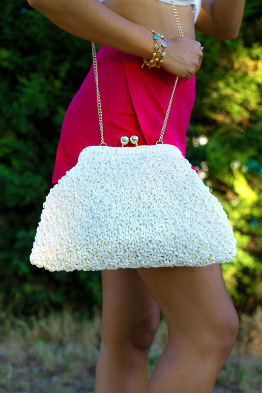 WALLET White Handbag