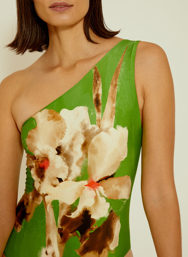 Asymmetrical one-piece swimsuit Iris Lenny Niemeyer LN