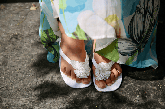 Anabelle White Sandals