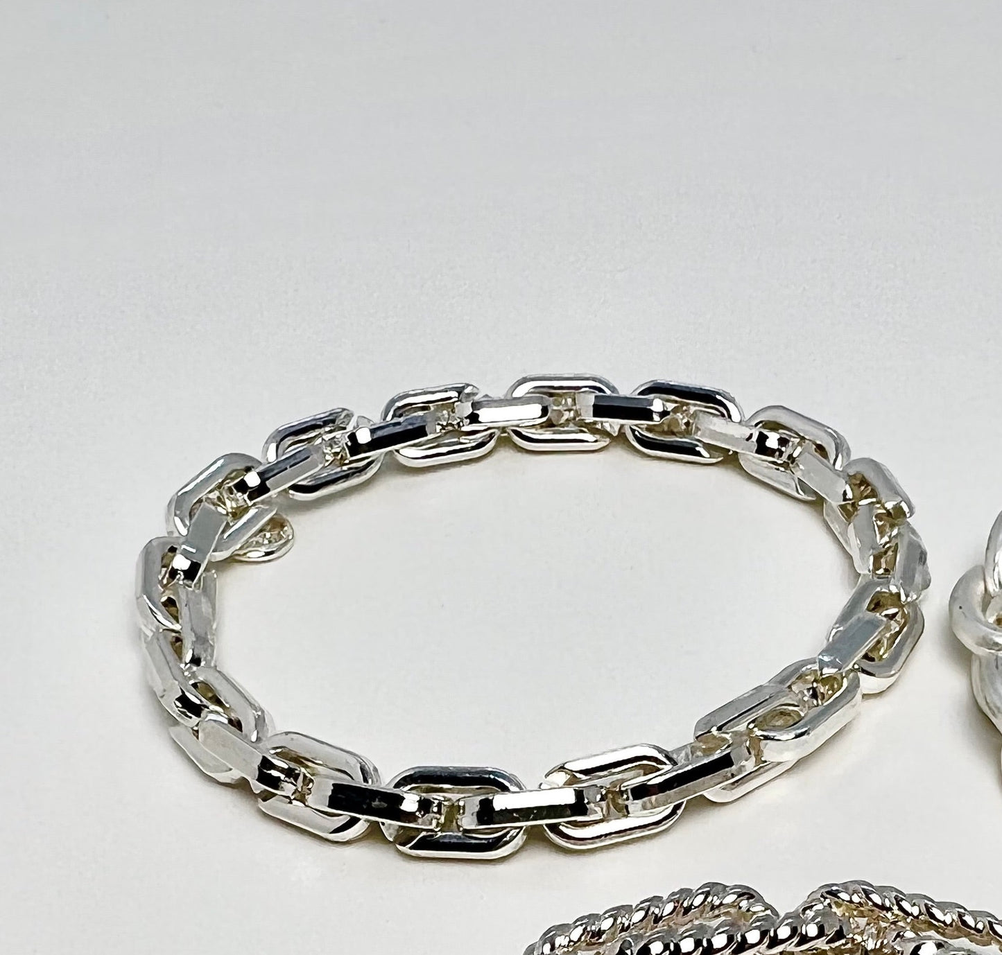 Bracelet chaines Argent